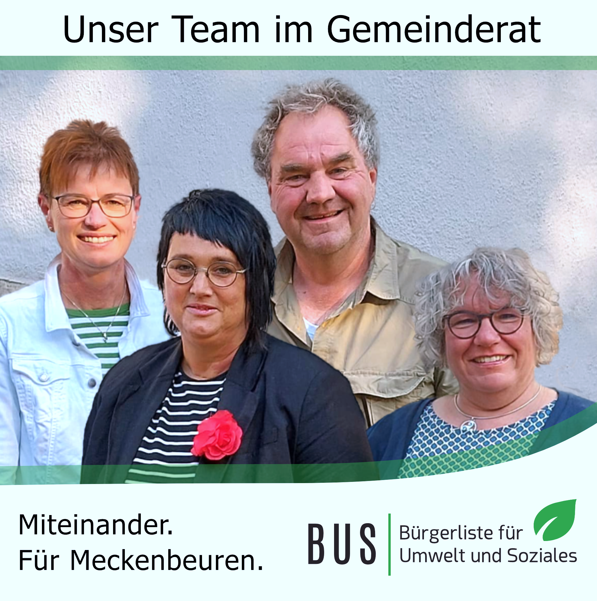 Bild der BUS Fraktion im Gemeinderat Meckenbeuren